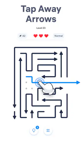 Arrow Puzzle - Tap Away Game screenshot