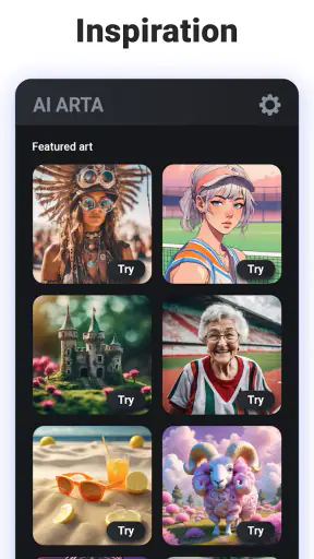 ARTA: AI Art & Photo Generator screenshot
