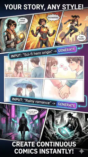ARTAI: AI Comic & Manga Maker screenshot