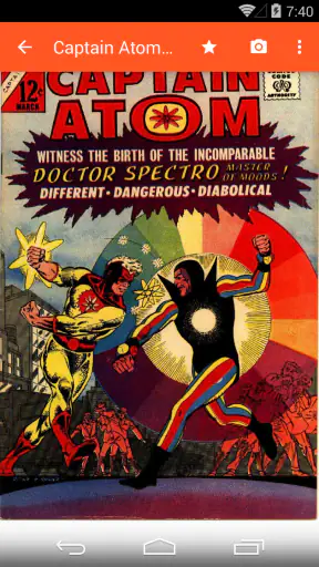 Astonishing Comic Reader screenshot