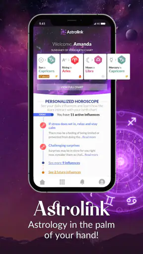 Astrolink: Birth Chart screenshot