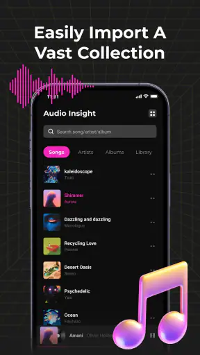 Audio Insight - Offline Music screenshot