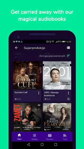 Audioteka: Audiobooks/Podcasts screenshot