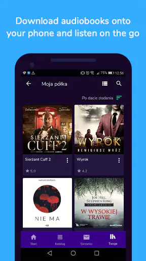 Audioteka: Audiobooks/Podcasts screenshot