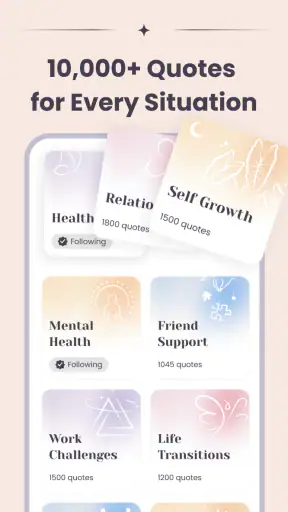 Aura Alarm, Daily Affirmations screenshot