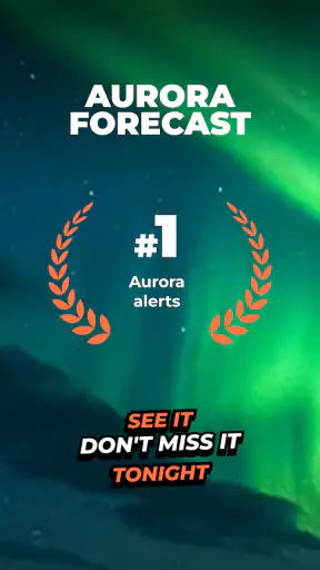 Aurora Forecast Map – AuroraMe screenshot