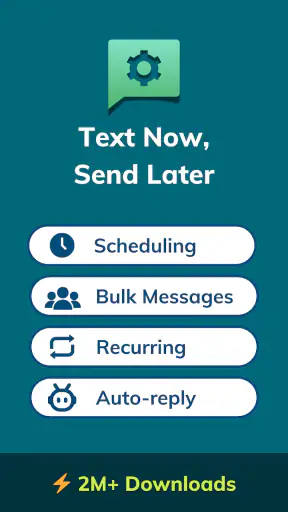 Auto Text - Schedule Messages screenshot