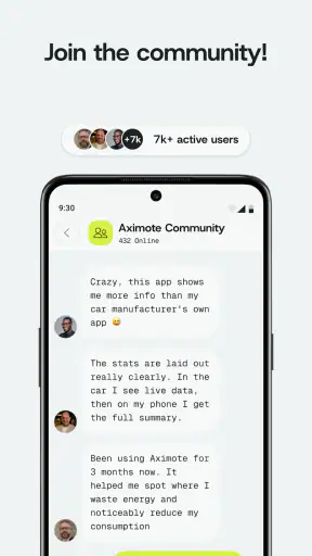 Aximote: Car Data screenshot
