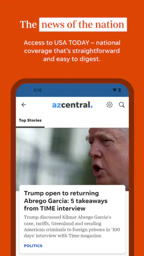 AZ Central: Arizona Republic screenshot