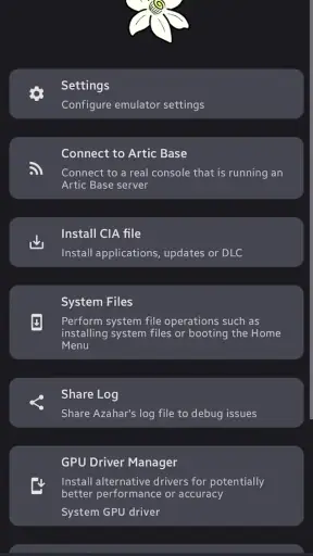 Azahar Emulator screenshot