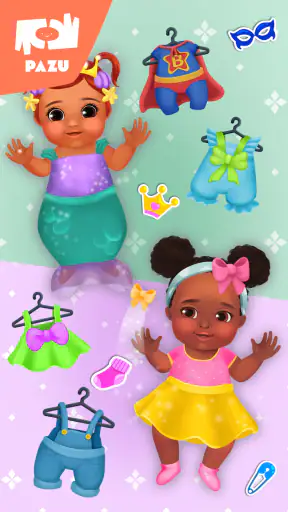 Baby care game & Dress up screenshot