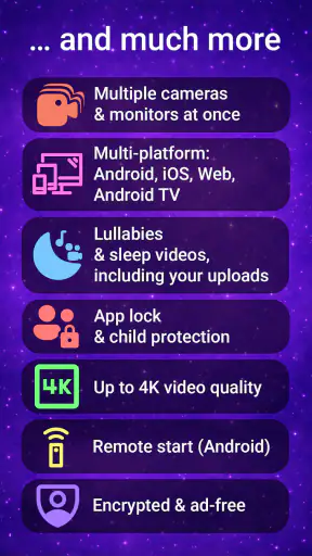 Baby Monitor Nani: Secure Cam screenshot