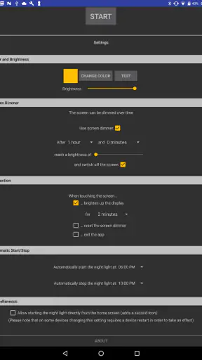 Baby Night Light (Non-Profit) screenshot