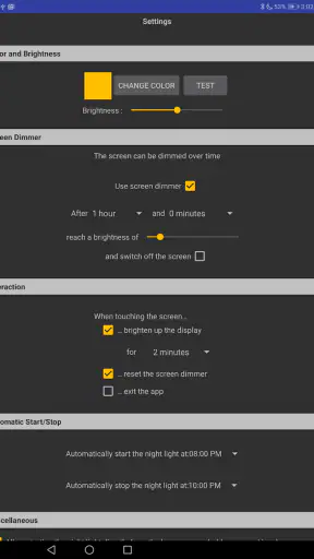 Baby Night Light (Non-Profit) screenshot