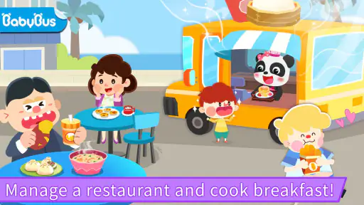 Baby Panda's Breakfast Cooking screenshot