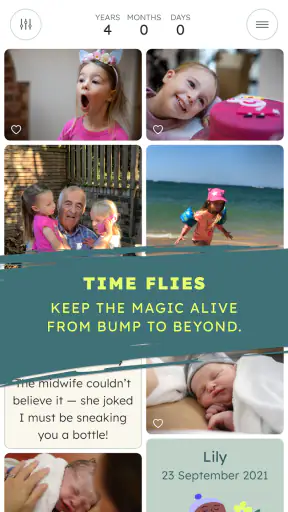 BackThen - Baby Book & Albums screenshot