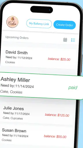 Bakesy: Home Bakery Biz App screenshot