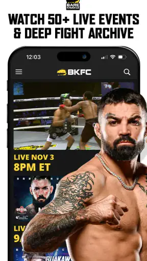 Bare Knuckle BKFC screenshot