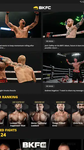 Bare Knuckle BKFC screenshot