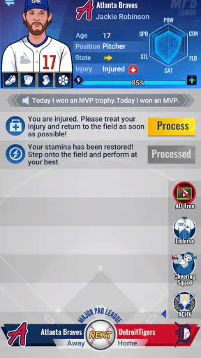Baseball Superstar: MVP Career screenshot