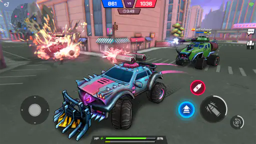 Battle Cars: Nitro PvP Shooter screenshot