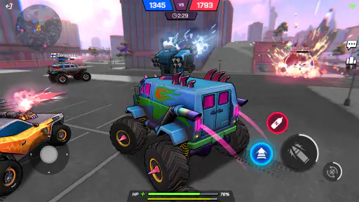 Battle Cars: Nitro PvP Shooter screenshot