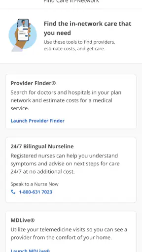 BCBSIL screenshot