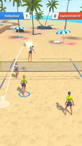 Beach Volley Clash screenshot