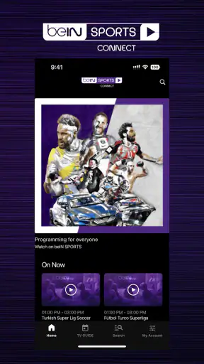 beIN SPORTS CONNECT screenshot