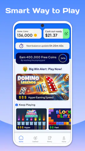 BESTPLAY Play to earn & donate screenshot