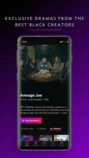 BET+ screenshot