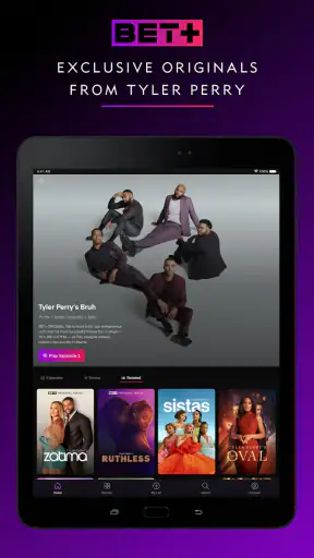 BET+ screenshot