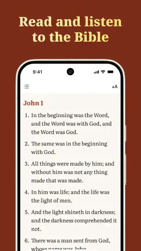 Bible Vod: Bible Chat & Verse screenshot
