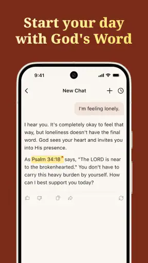 Bible Vod: Bible Chat & Verse screenshot
