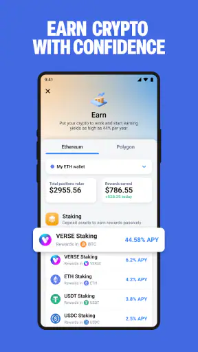 Bitcoin.com: Crypto Wallet screenshot