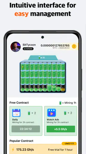 BitTycoon Lite：BTC Mining screenshot