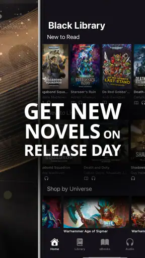 Black Library: The App screenshot