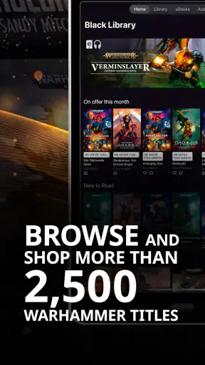 Black Library: The App screenshot