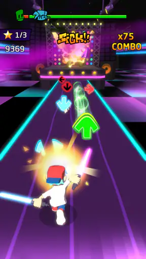 Blade Night : Rhythm Saber screenshot