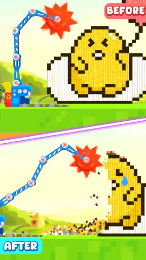 Block Crusher: Bucket Teardown screenshot