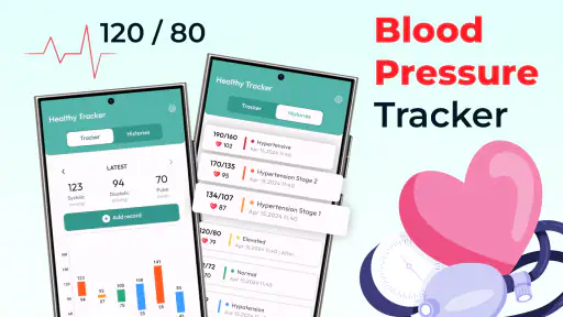 Blood Pressure Log: BP Monitor screenshot