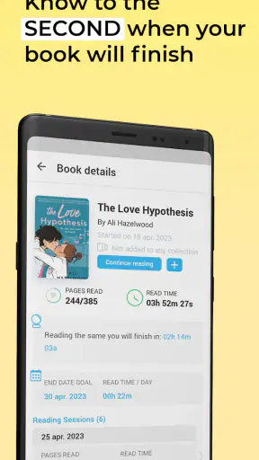 Bookly - Book Tracker Library screenshot