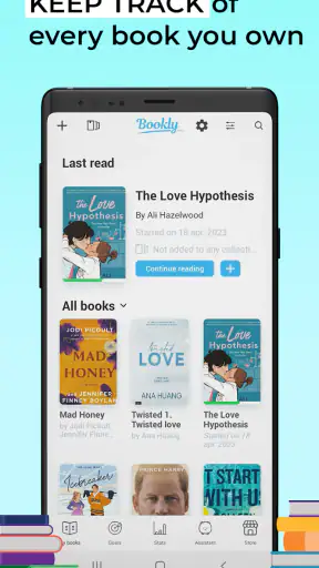 Bookly - Book Tracker Library screenshot