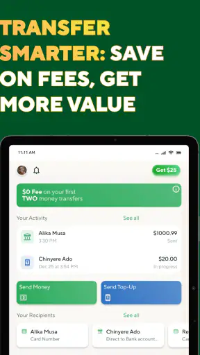 BOSS Money Transfer. Send Cash screenshot