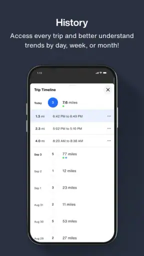 Bouncie screenshot