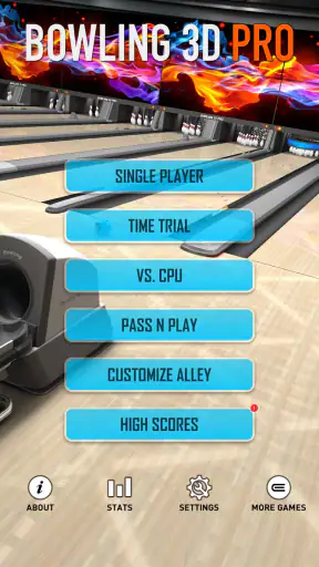 Bowling 3D Pro screenshot