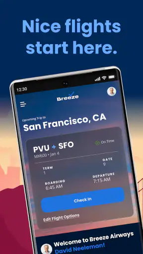 Breeze Airways screenshot