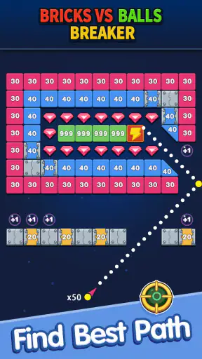 Bricks vs Balls Breaker screenshot