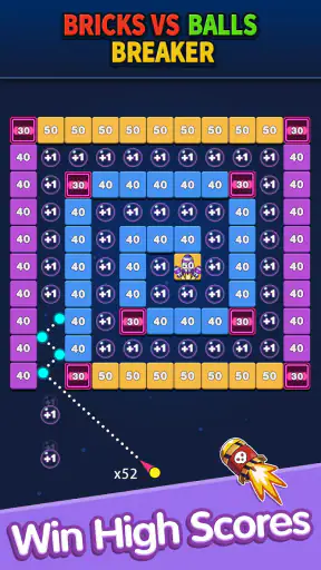 Bricks vs Balls Breaker screenshot