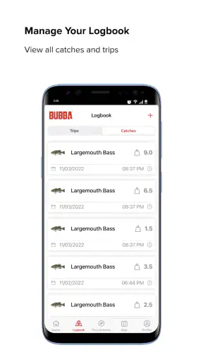 BUBBA Fishing screenshot